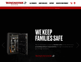 winchestersafes.com screenshot
