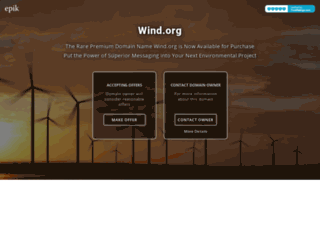wind.org screenshot