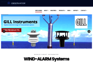 windalarms.com.au screenshot