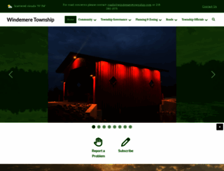 windemeretownship.com screenshot