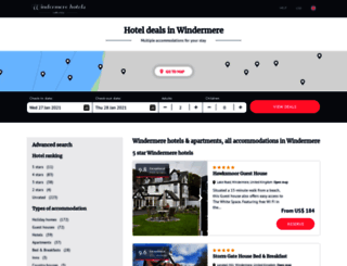 windermere-hotelspage.co.uk screenshot