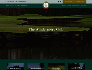 windermereclubsc.com screenshot