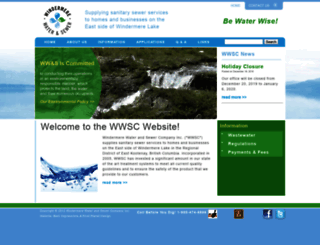 windermerewater.com screenshot
