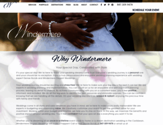 windermereweddingplanner.com screenshot