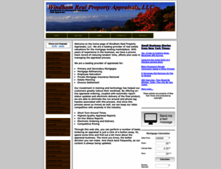 windhamrealpropertyappraisals.com screenshot