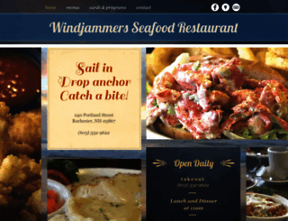 windjammersrestaurant.com screenshot