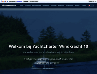 windkracht10.info screenshot