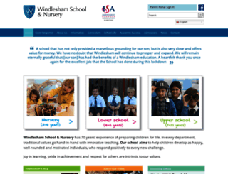 windleshamschool.co.uk screenshot