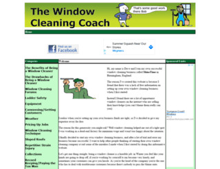 windowcleaningcoach.com screenshot