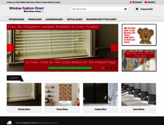 windowfashiondirect.co.uk screenshot