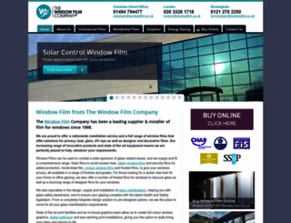 windowfilm.co.uk screenshot