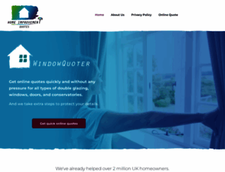 windowquoter.co.uk screenshot