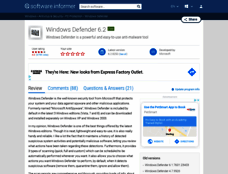windows-defender.informer.com screenshot