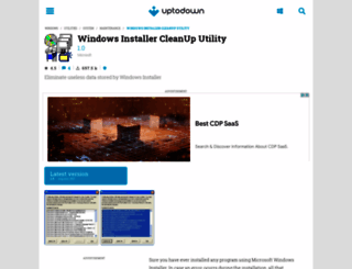 windows-installer-cleanup-utility.en.uptodown.com screenshot
