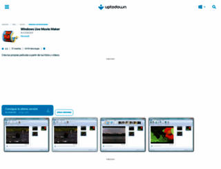 windows-live-movie-maker.uptodown.com screenshot