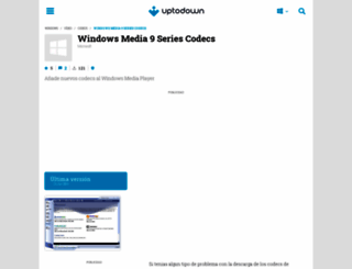 windows-media-9-series-codecs.uptodown.com screenshot