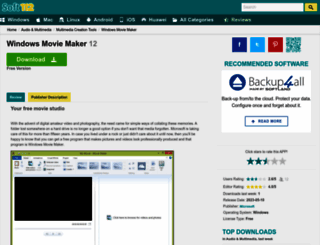 windows-movie-maker.soft112.com screenshot