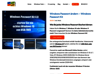 windows-passwort.com screenshot
