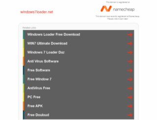 windows7loader.net screenshot