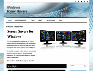 windows7screensavers.com screenshot