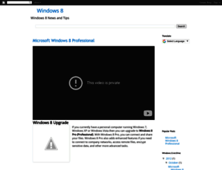 windows8.blogspot.com screenshot