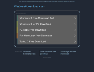 windows8download.com screenshot