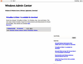 windowsadmincenter.blogspot.cz screenshot