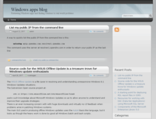 windowsapps.blogopogo.com screenshot