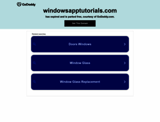 windowsapptutorials.com screenshot