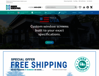 windowscreenpros.com screenshot