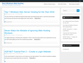 windowshostingplans.com screenshot
