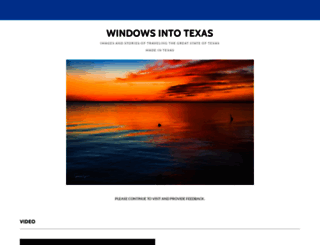 windowsintotexas.com screenshot