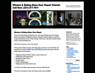 windowslidingglassdoorrepair.com screenshot