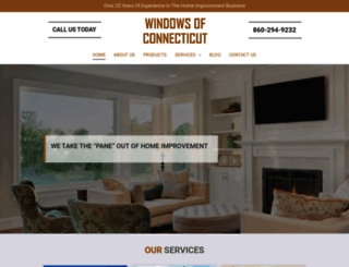 windowsofconnecticut.com screenshot