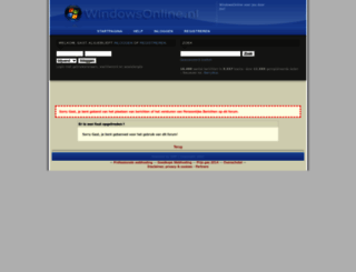 windowsonline.nl screenshot