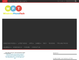 windowsphonetech.com screenshot