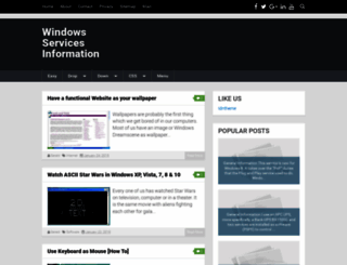 windowsservicesinformation.blogspot.com screenshot