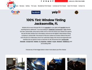 windowtintjacksonville.com screenshot