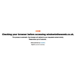 windowtothewomb.co.uk screenshot