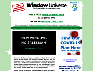 windowuniversekc.com screenshot