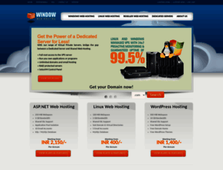 windowwebhosting.com screenshot