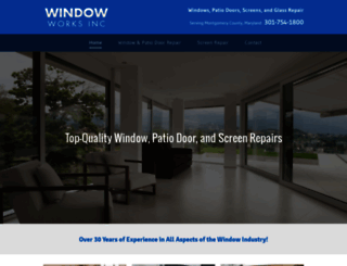 windowworksofmaryland.com screenshot