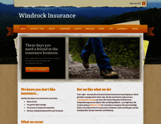 windrockinsurance.com screenshot