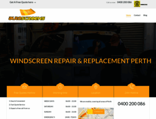 windscreenreplacementperth.com.au screenshot