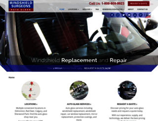 windshieldsurgeons.com screenshot