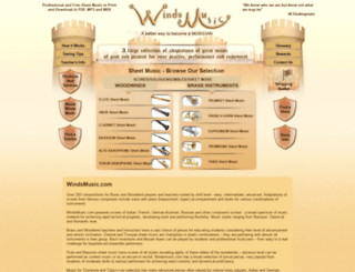 windsmusic.com screenshot