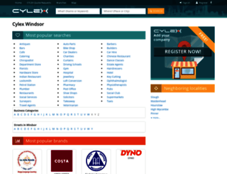 windsor.cylex-uk.co.uk screenshot