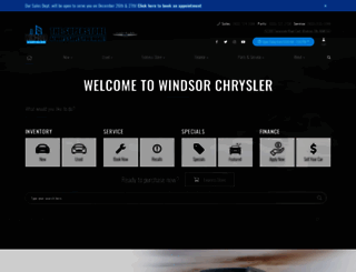 windsorchrysler.com screenshot