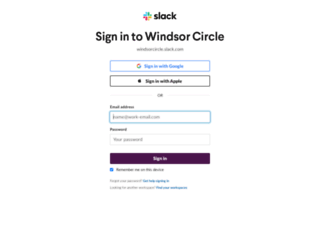 windsorcircle.slack.com screenshot