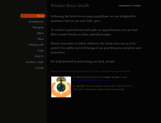 windsorhousehealth.com screenshot